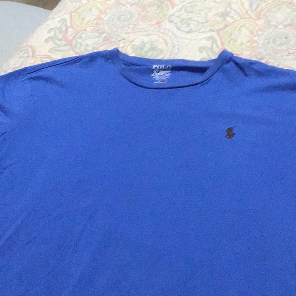 Medium blue tee shirt Polo